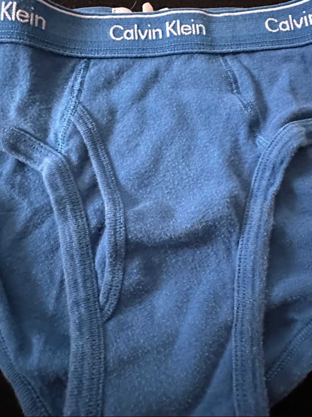 Calvin Klein Underwear Men's Briefs Blue - Picture 2 of 4